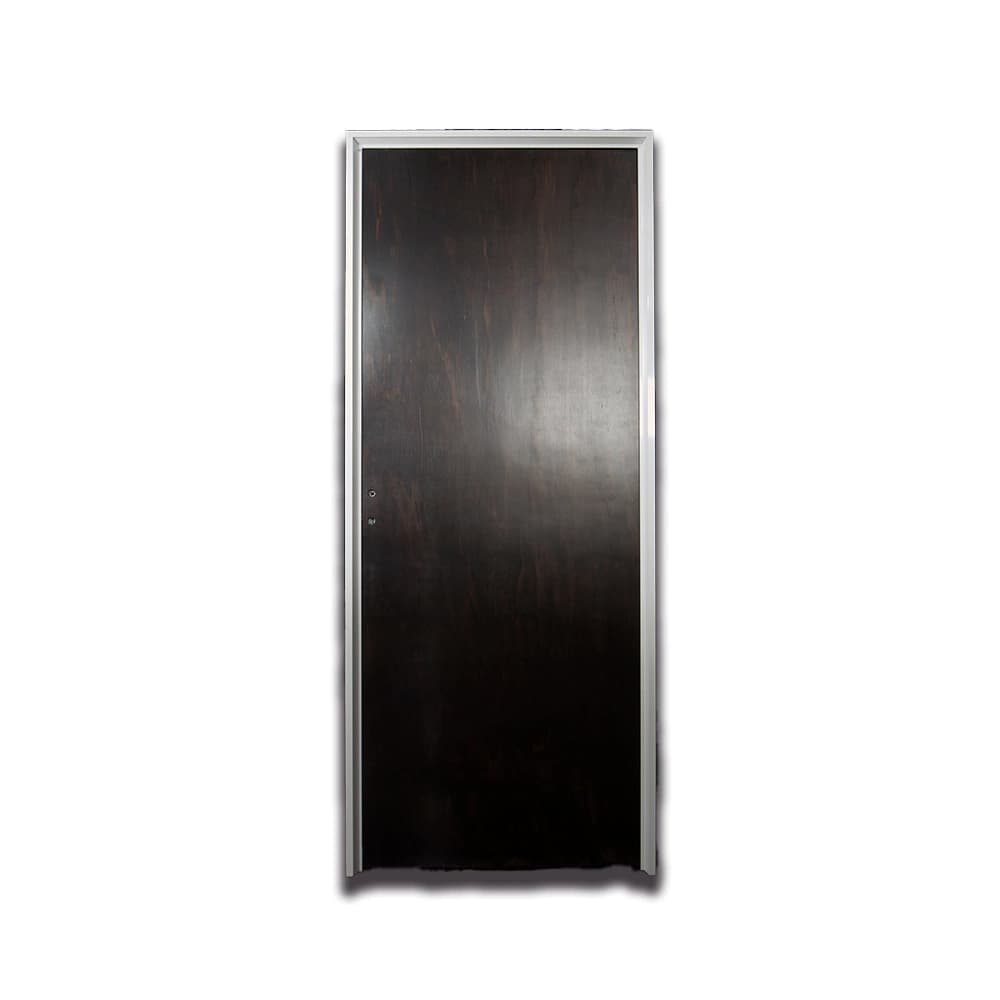 PUERTA PLACA PINO LUSTRADO (Wengue)