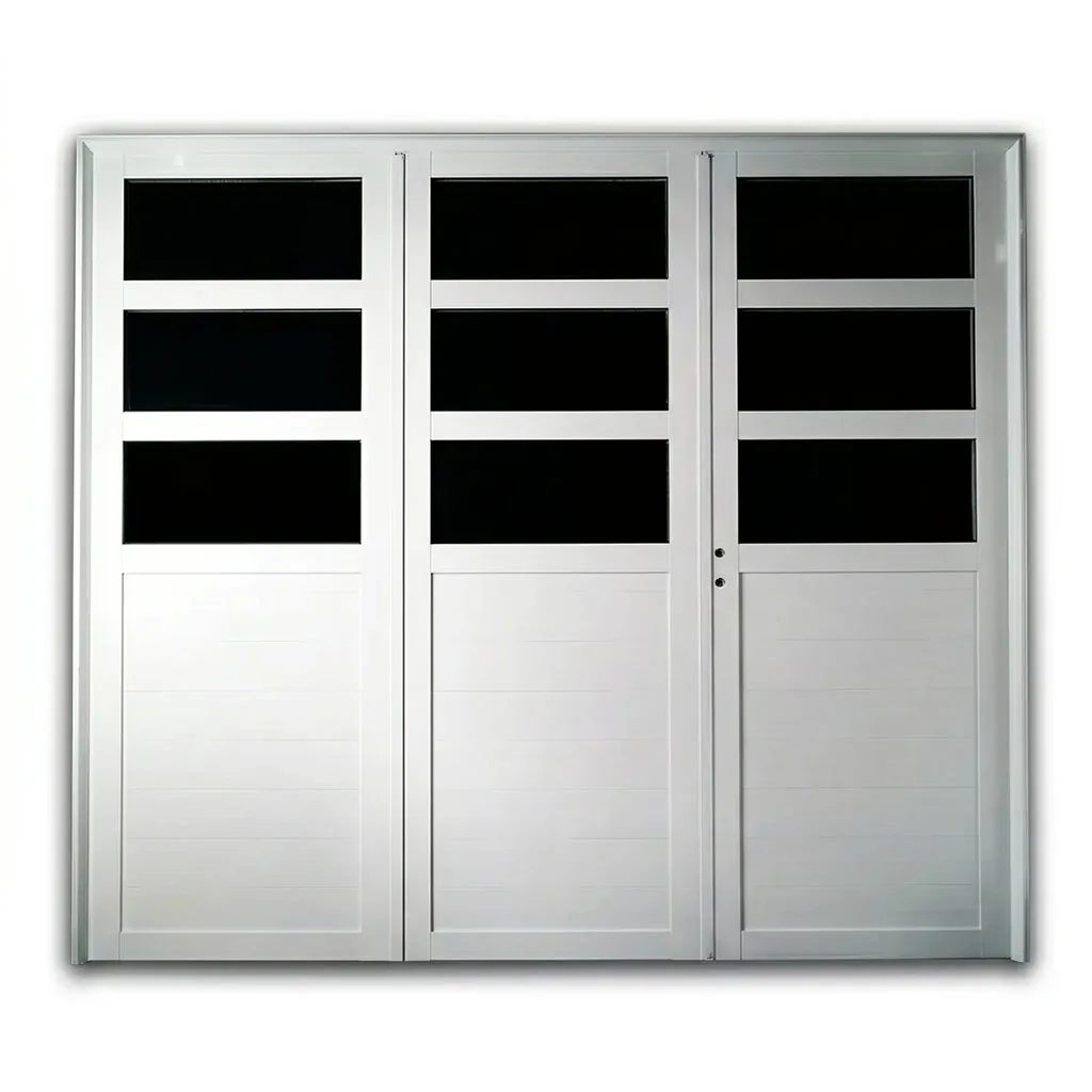 PORTÓN DE ALUMINIO 36MM 3 V/SUPERIORES
