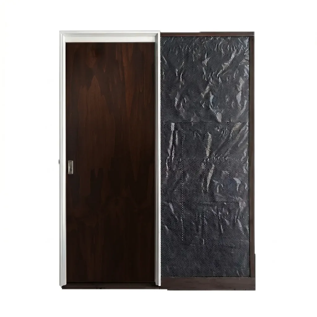 PUERTA DE EMBUTIR PINO LUSTRADO (Caoba)