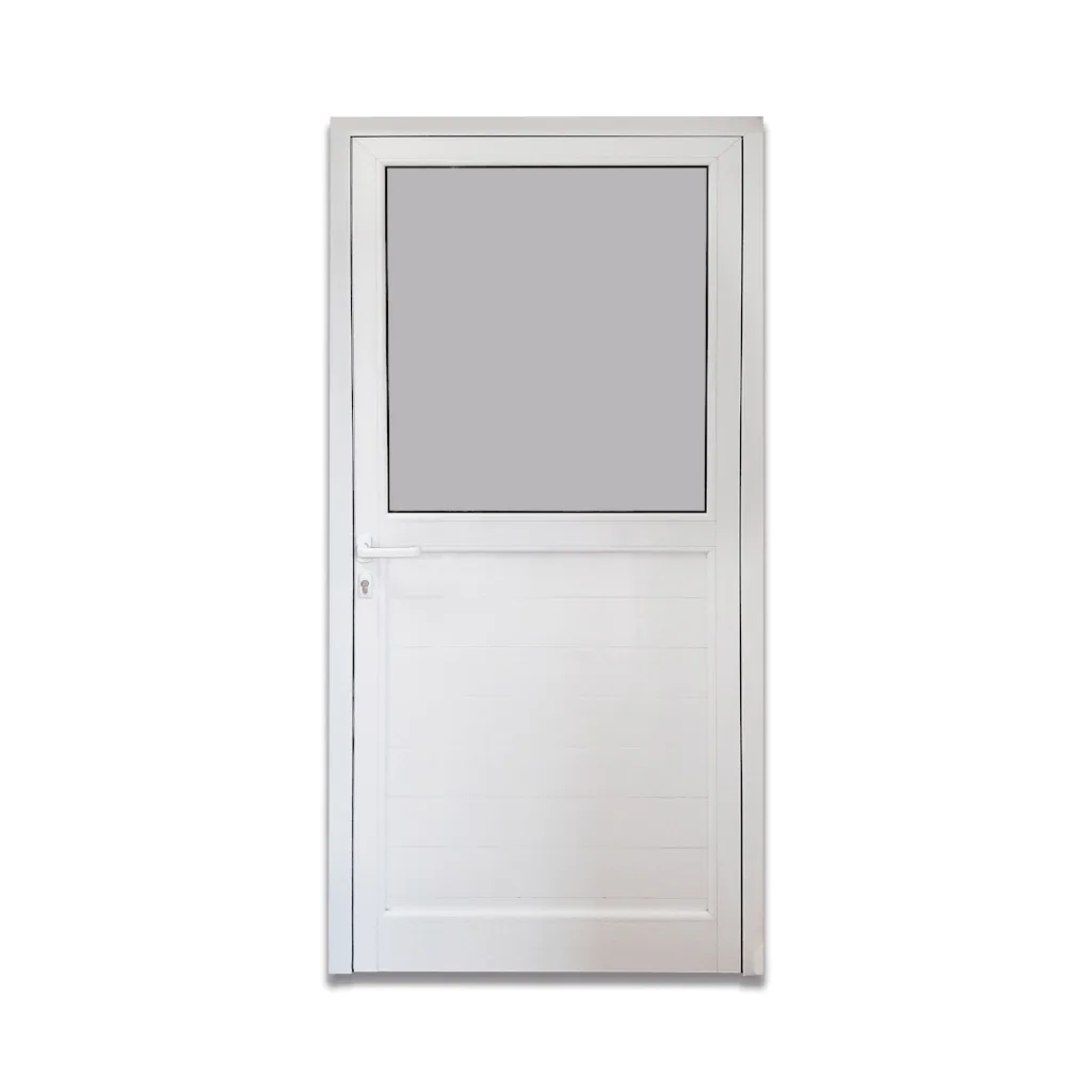 PUERTA MÓDENA 1/2 VIDRIO ENTERO (3+3)